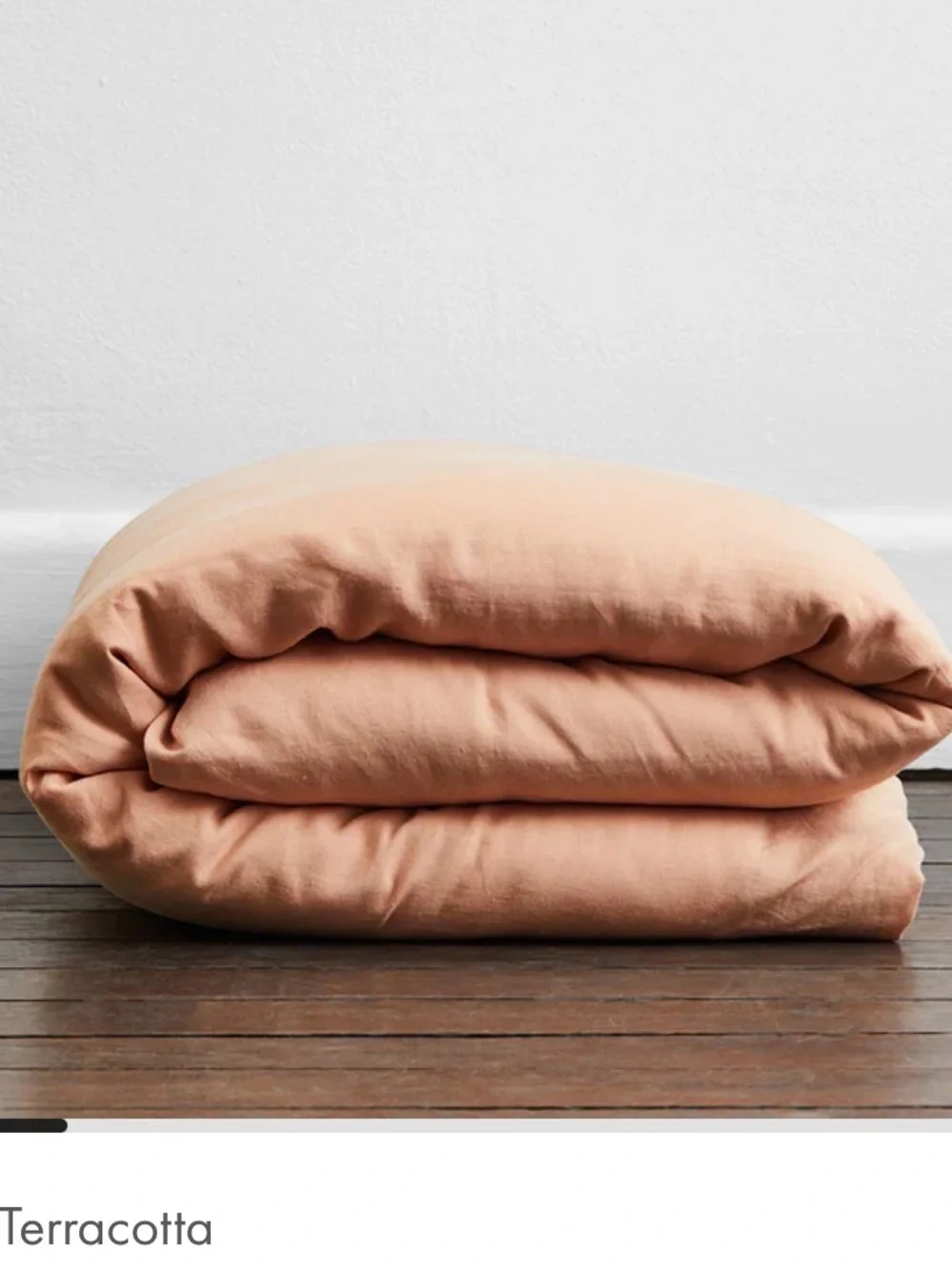 NWT Bed Threads 100% Flax Linen Terracotta KING / CALI king DUVET PILLOWCASES